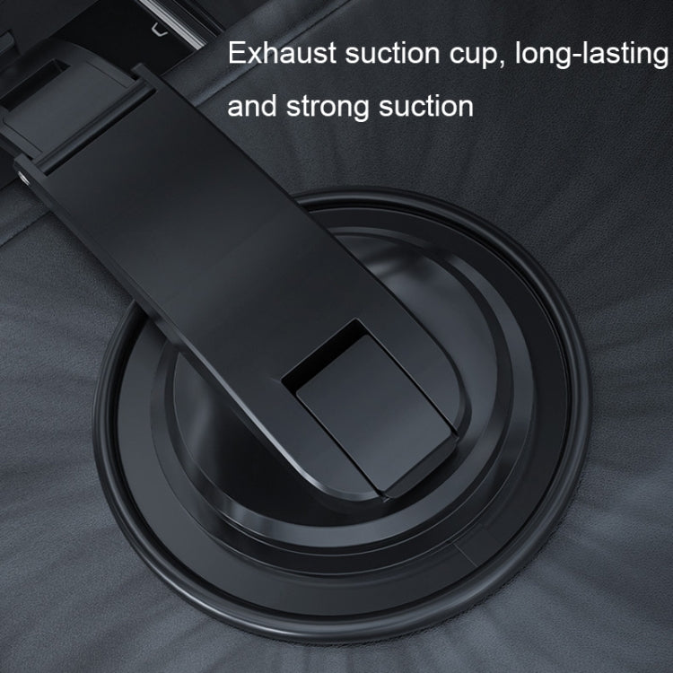 Car Suction Cup Dashboard Mobile Phone Holder with Sun Visor Folding Rotating Car Mount