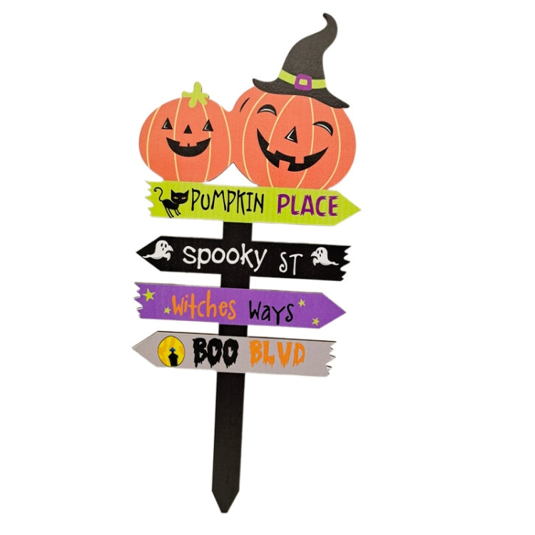 Halloween Yard Signs Outdoor Garden Decoration
