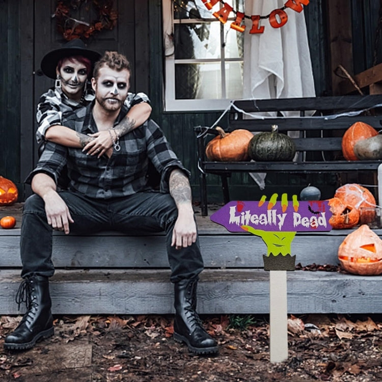 Halloween Yard Signs Outdoor Garden Decoration