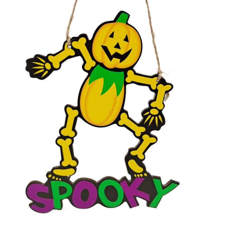 Halloween Decoration Pendants Holiday Scene Layout