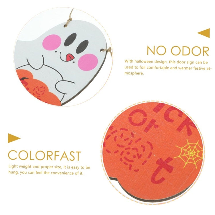 Halloween Decoration Pendants Holiday Scene Layout