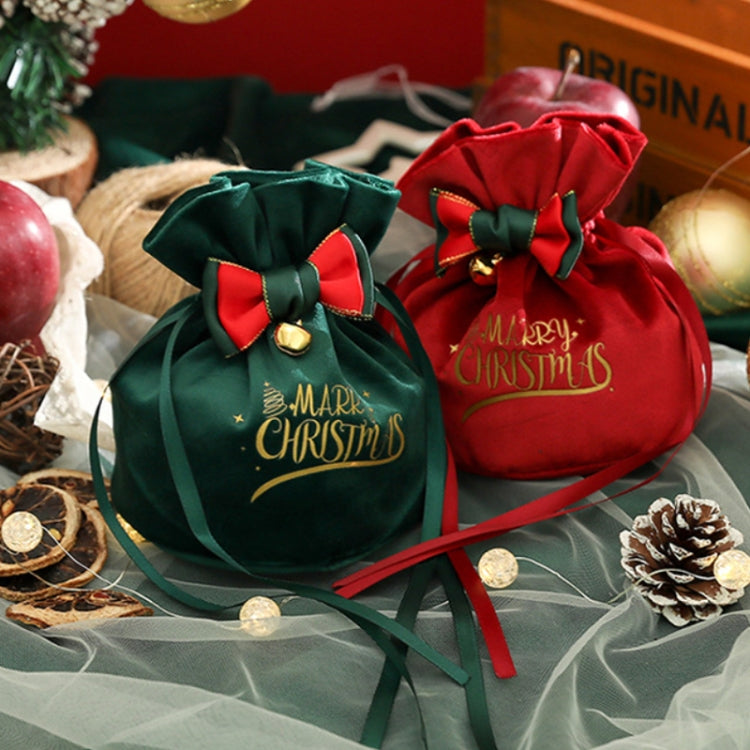 Christmas Gift Bag Christmas Eve Velvet Candy Bundle Bag