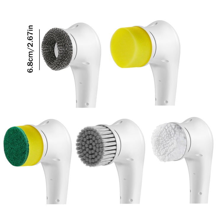 Replace Brush Head Electric Handheld Scrubber Heads Home Washing Tools