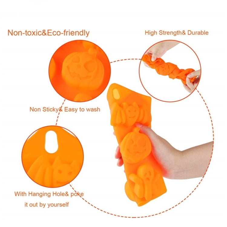 Halloween Chocolate Silicone Mold Handmade Baking Model DIY Cake Mold