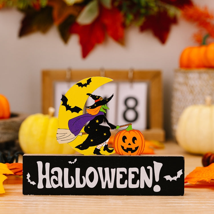 Wooden Letter Table Decoration Halloween Scene Decoration Props