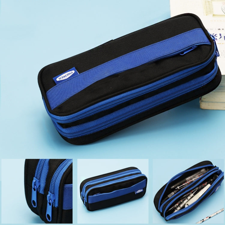 UPPACK Large Capacity Canvas Waterproof Pencil Case Student Stationery Bag