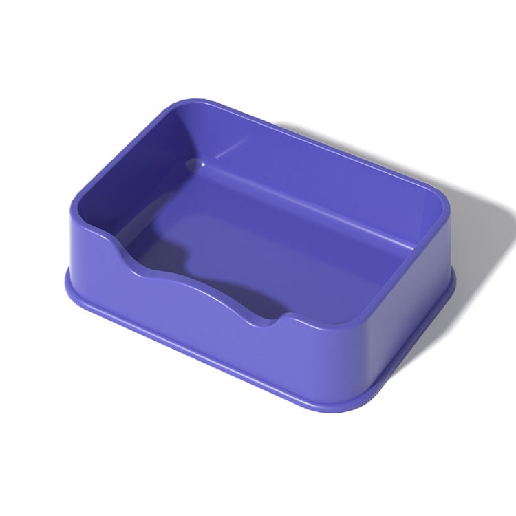 Open Litter Pan Large Capacity Plastic Pet Kennel