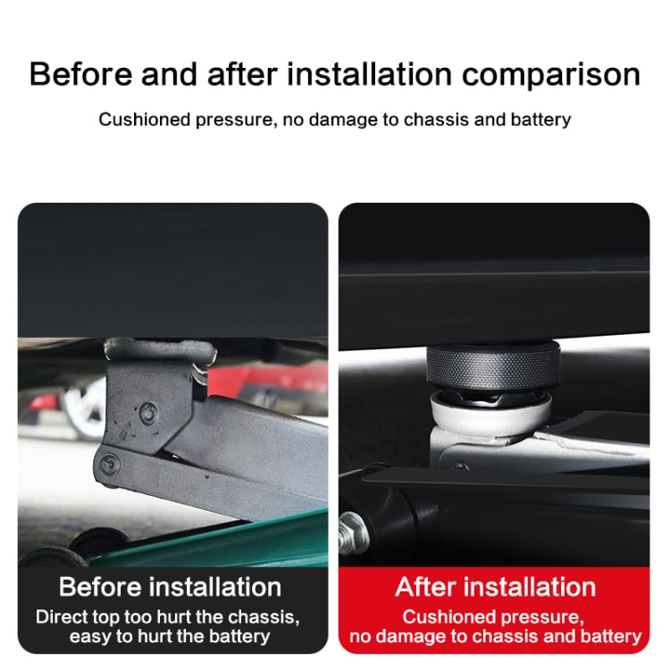 For Tesla Model Y / 3 Jack Underbody Shock Absorbing Rubber Mat
