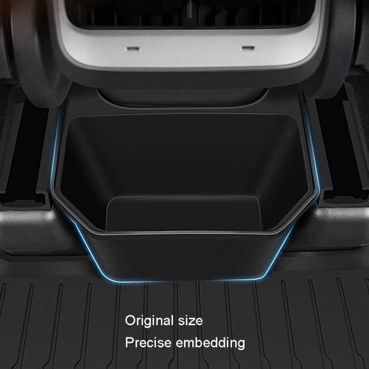 For Tesla Model Y Garbage Can Bin Accessories Rear Center Console Storage Box Organizer