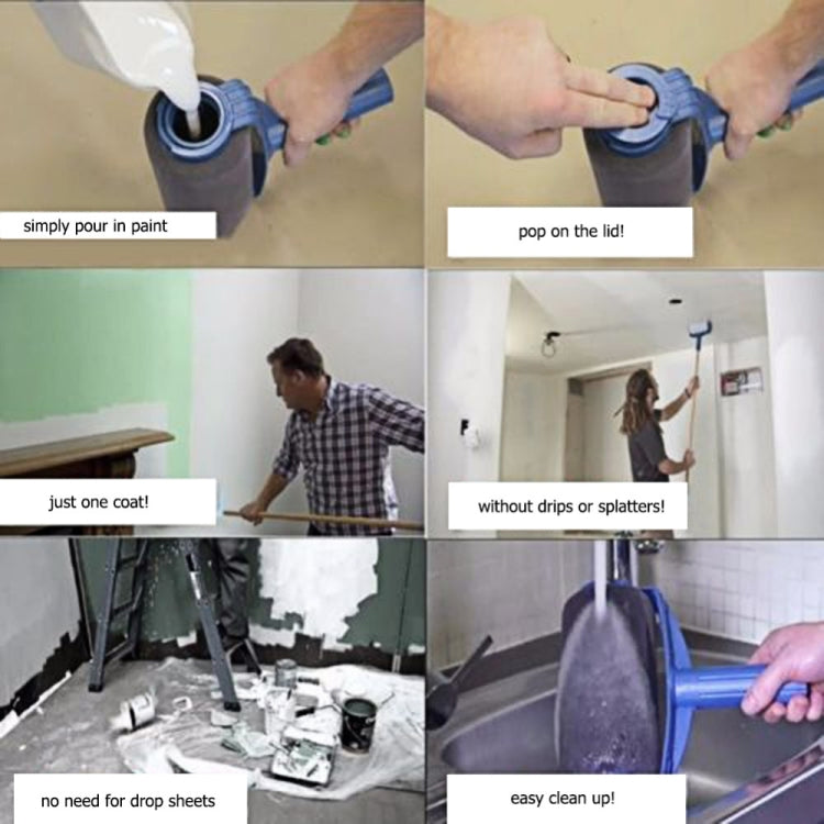 Wall Decorative Paint Roller Brush Multifunctional Sponge Paint Painting Tools