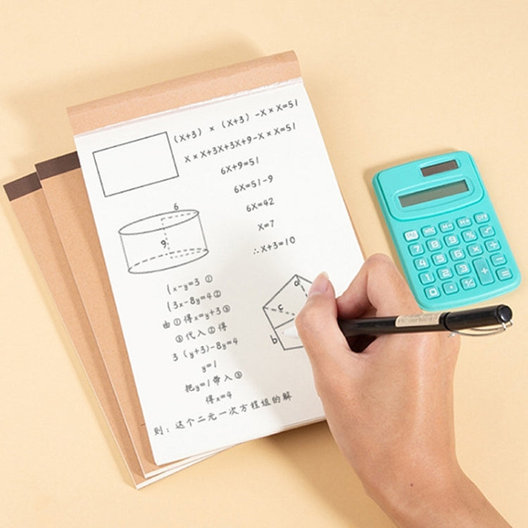 Blank Kraft Sketchbook Doodle Notebook