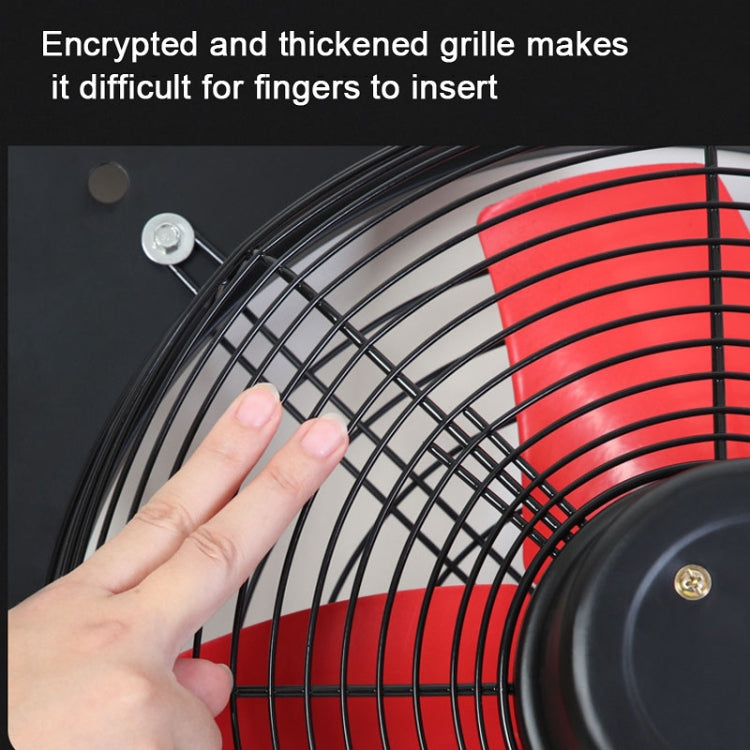 Kitchen Exhaust Fan Wall Window Fan High Power Industrial Extractor Fume Space Extractor Hood,CN Plug