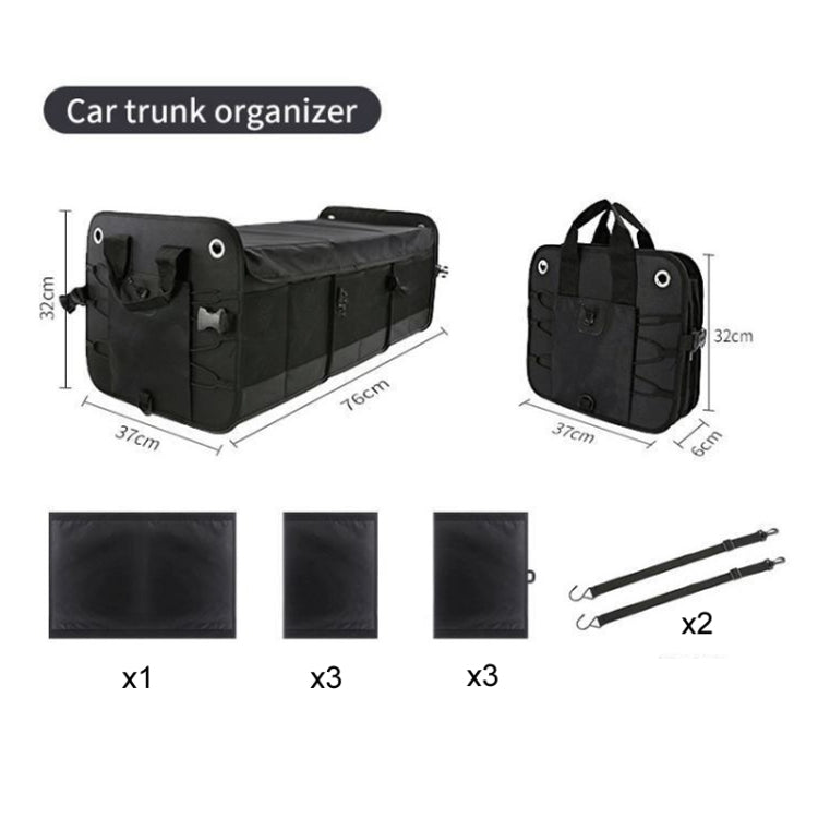 Large-capacity Folding Storage Box for Car Trunk