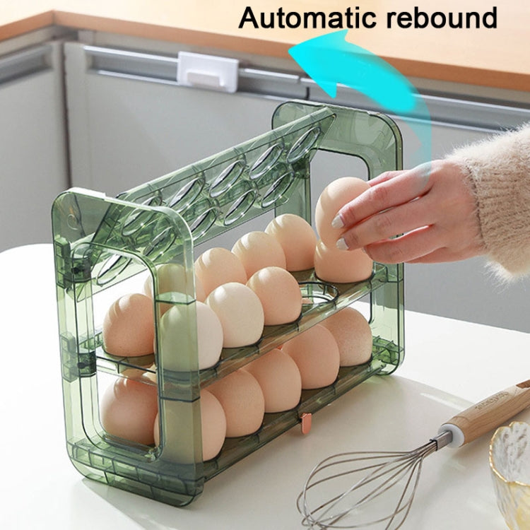 Refrigerator Flip-Type Eggs Storage Rack Egg Fresh-keeping Box