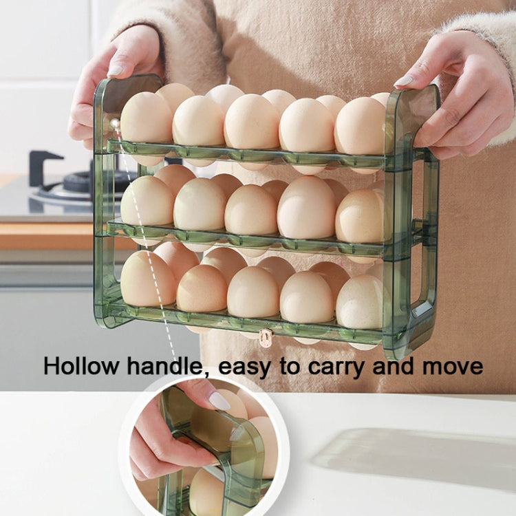 Refrigerator Flip-Type Eggs Storage Rack Egg Fresh-keeping Box