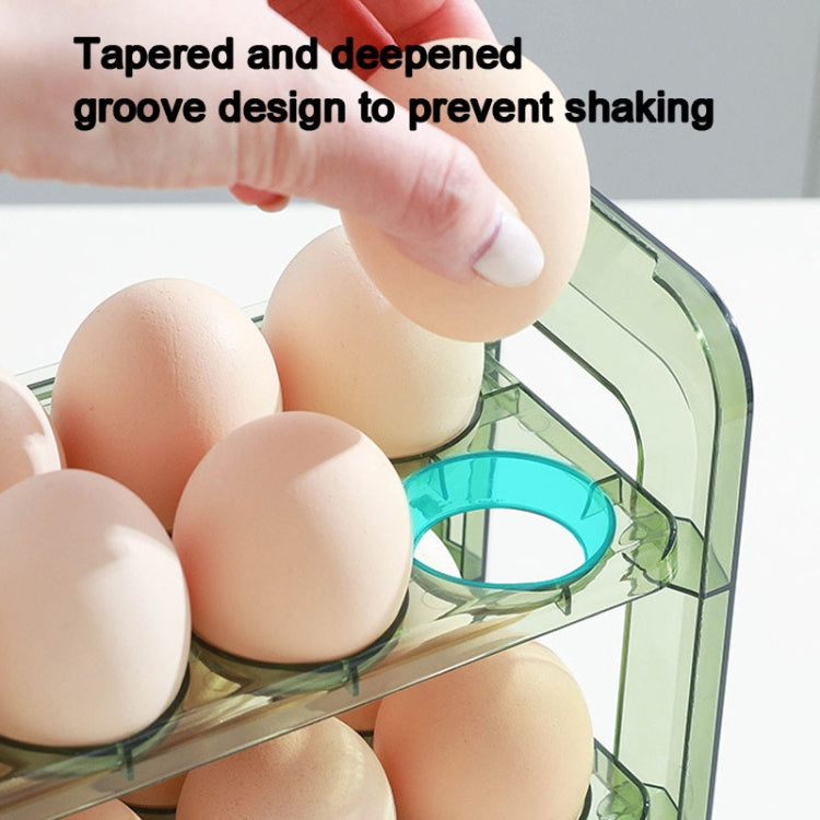 Refrigerator Flip-Type Eggs Storage Rack Egg Fresh-keeping Box