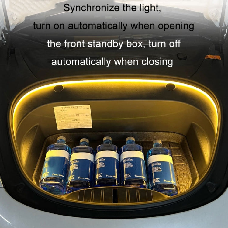 For Tesla Front Trunk LED Ambient Light Strip