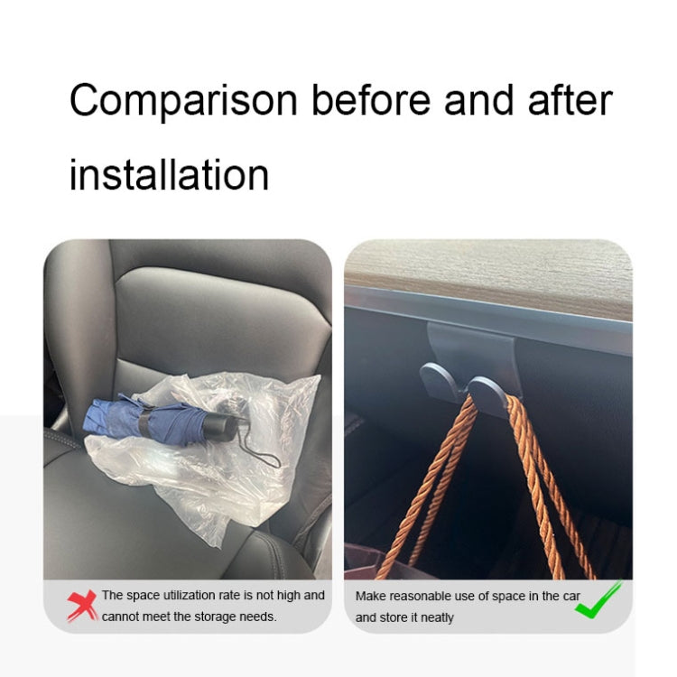 For Tesla Model Y Passenger Glove Box Hook Interior Modification Accessories