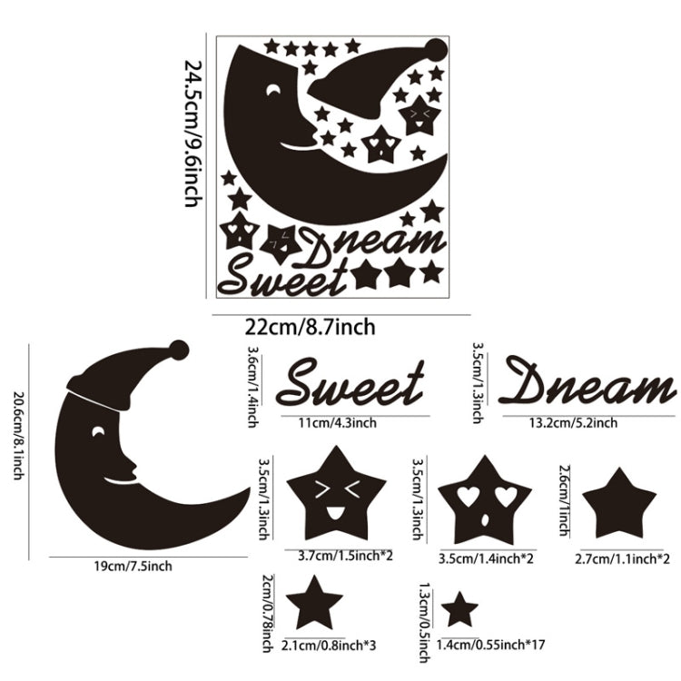 32pcs /Set Acrylic SweetDream Mirror Stereo Wall Stickers Home Decoration Soft Mirror