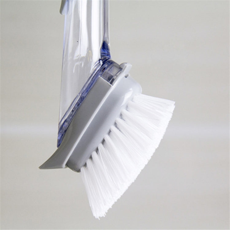 Kitchen Long Handle Automatic Liquid Filling Non-Stick Pan Scrubber Brush Cleaning Brush