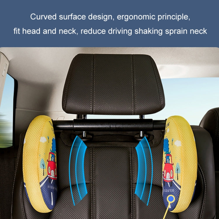 Car Memory Foam Pillow Children Sleeping Neck Pillow