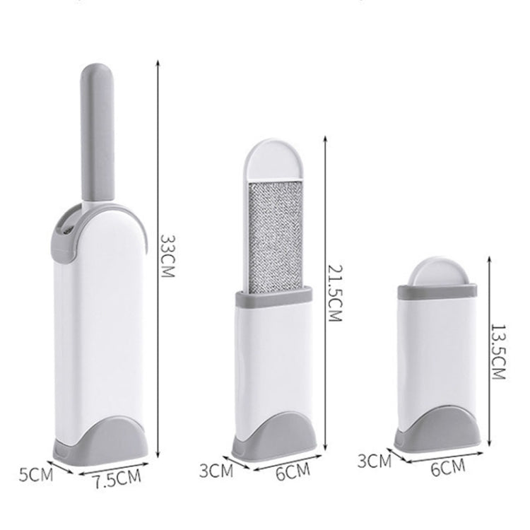 Clothes Sofa Dust Remover Household No-wash Double-sided Electrostatic Hair Removal Brush