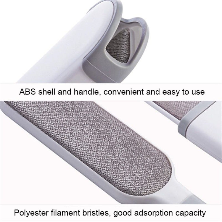 Clothes Sofa Dust Remover Household No-wash Double-sided Electrostatic Hair Removal Brush