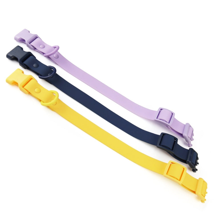 Adjustable Leash Dog Collar Waterproof Pet Traction Coil