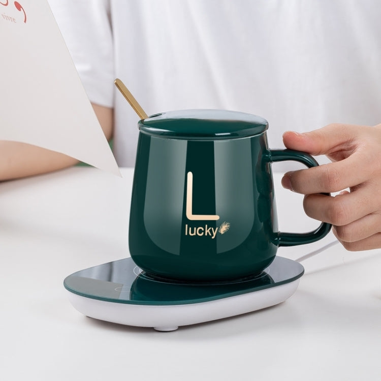 Constant Temperature Heating Coaster Intelligent Thermal Insulation Heating Base, CN Plug