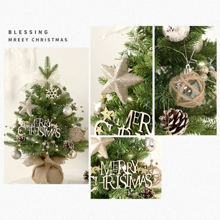 50cm LED Rotating Music Box Desktop Mini Christmas Tree Christmas Decorative Ornaments