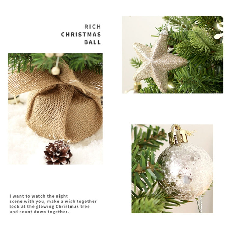 50cm LED Rotating Music Box Desktop Mini Christmas Tree Christmas Decorative Ornaments