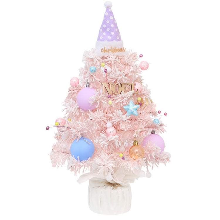 50cm LED Rotating Music Box Desktop Mini Christmas Tree Christmas Decorative Ornaments