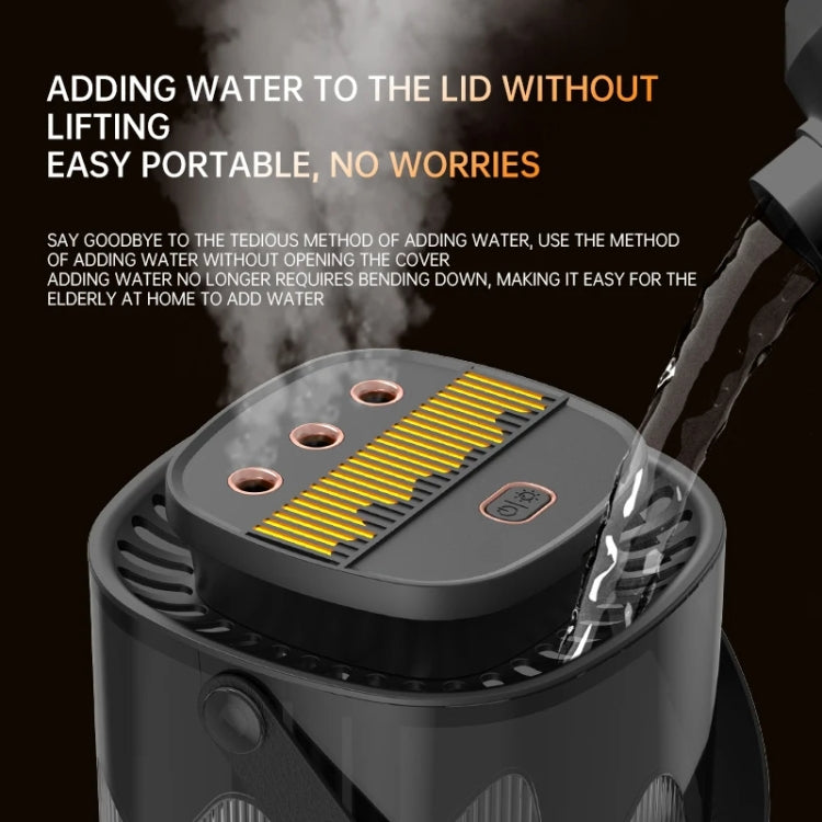 3L Smart Spray Humidifier Three-hole Spray With Night Light