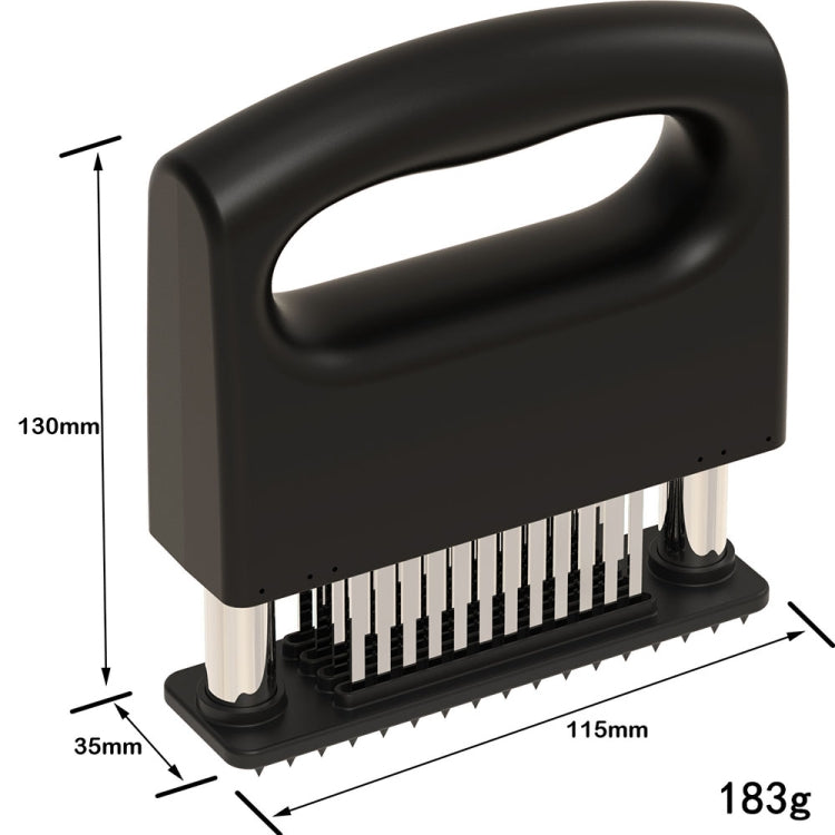 48-pin Meat Loosener with Handle Stainless Steel Meat Tenderizer Steak Needle Kitchen Tools