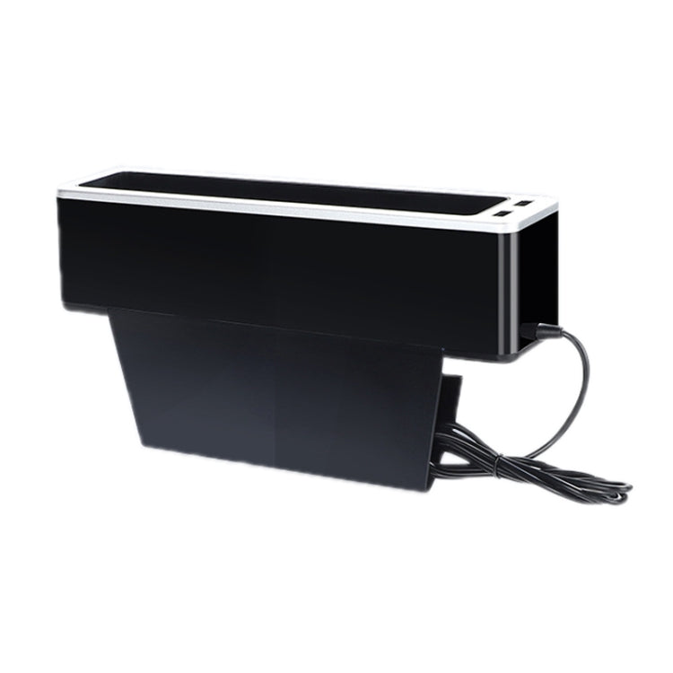 Car Seat Gap Storage Box with 2 USB Charging Port