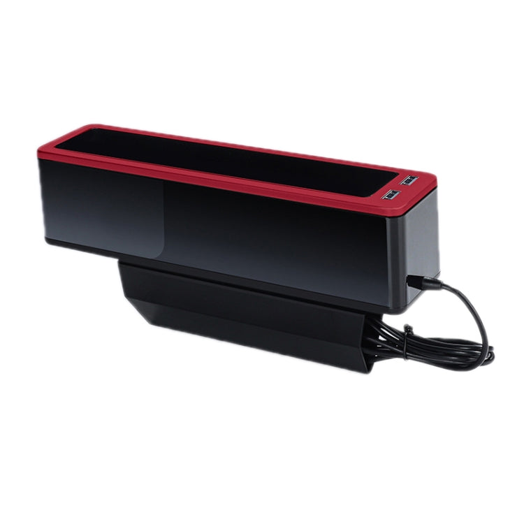 Car Seat Gap Storage Box with 2 USB Charging Port