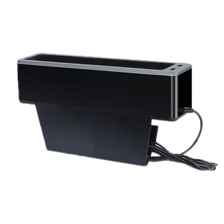 Car Seat Gap Storage Box with 2 USB Charging Port
