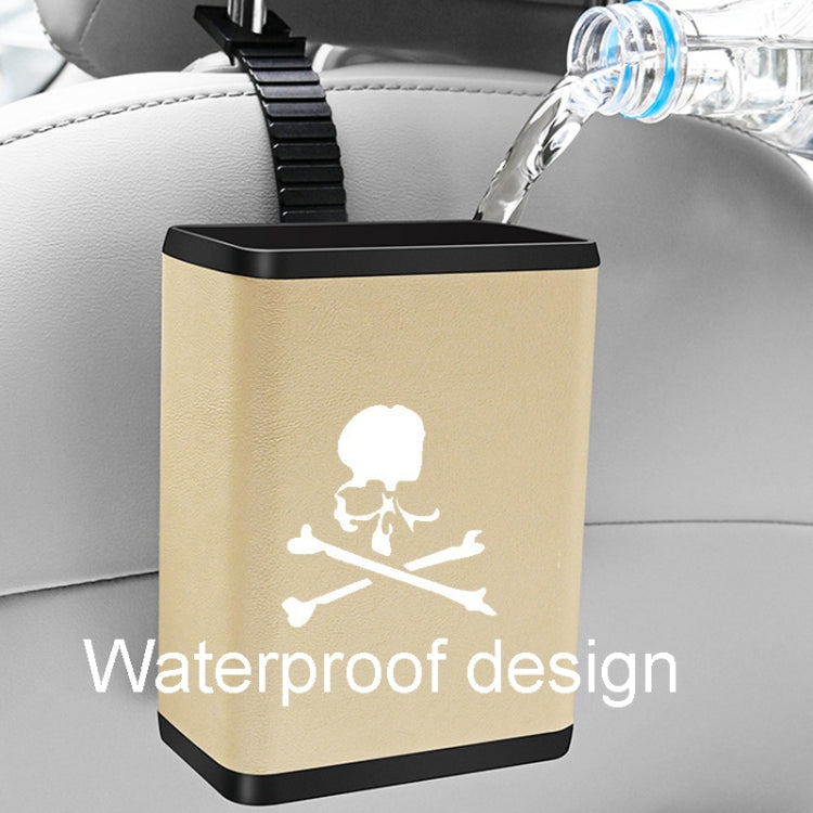 Multifunctional Car Dustbin Car Seatback Door Hanging Storage Box
