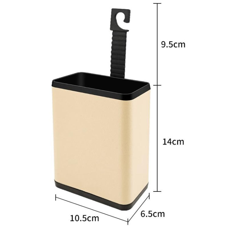 Multifunctional Car Dustbin Car Seatback Door Hanging Storage Box