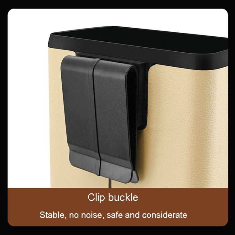 Multifunctional Car Dustbin Car Seatback Door Hanging Storage Box