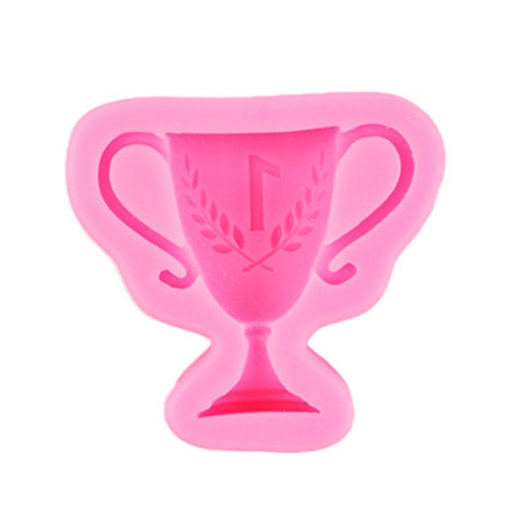Sports Car Trophy Medal Tire Silicone Mold Glue Plaster Candle Baking Decorative Mold