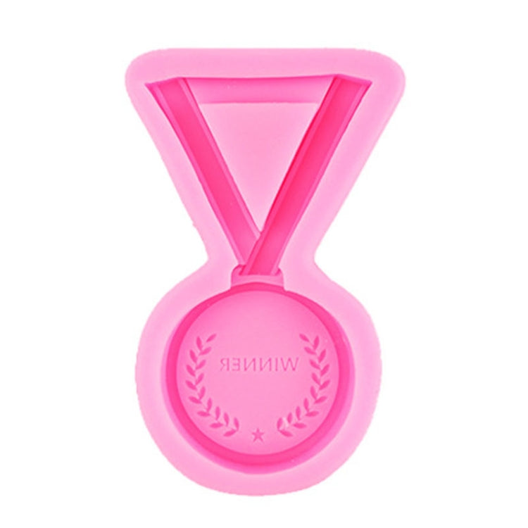 Sports Car Trophy Medal Tire Silicone Mold Glue Plaster Candle Baking Decorative Mold