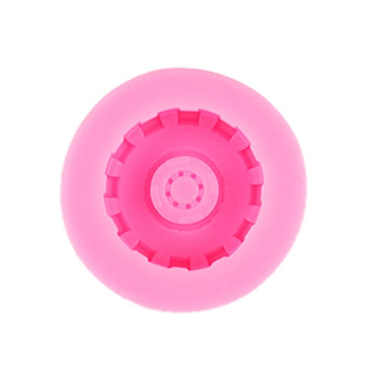 Sports Car Trophy Medal Tire Silicone Mold Glue Plaster Candle Baking Decorative Mold