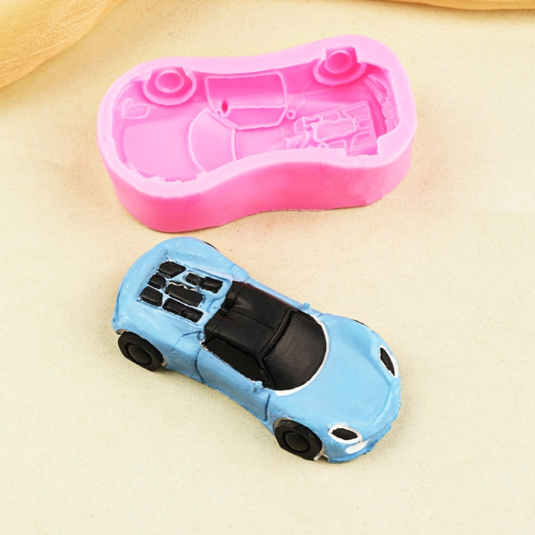 Sports Car Trophy Medal Tire Silicone Mold Glue Plaster Candle Baking Decorative Mold