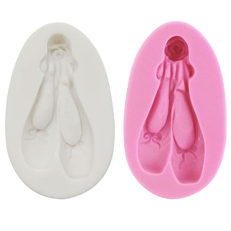 Matte Ballet Shoes Shaping Mold Jewelry Pendant Epoxy Silicone Mold