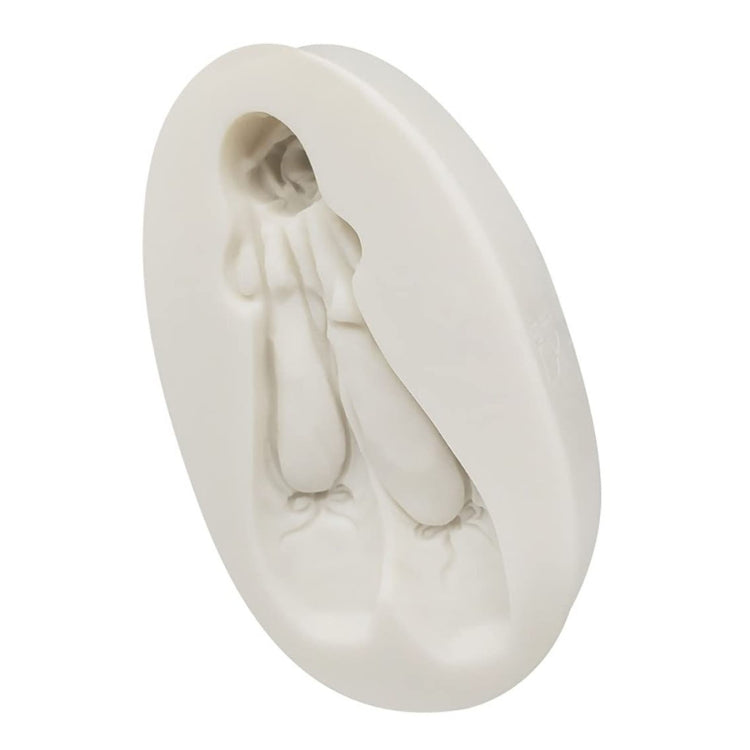 Matte Ballet Shoes Shaping Mold Jewelry Pendant Epoxy Silicone Mold
