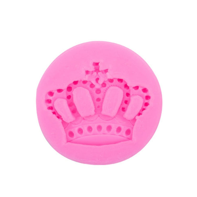 Crown Shape Cake Decorating Mold DIY Chocolate Fondant Silicone Mold Clay Tools