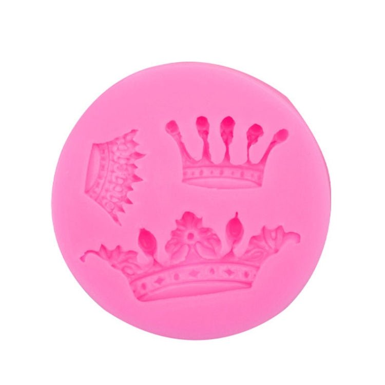 Crown Shape Cake Decorating Mold DIY Chocolate Fondant Silicone Mold Clay Tools