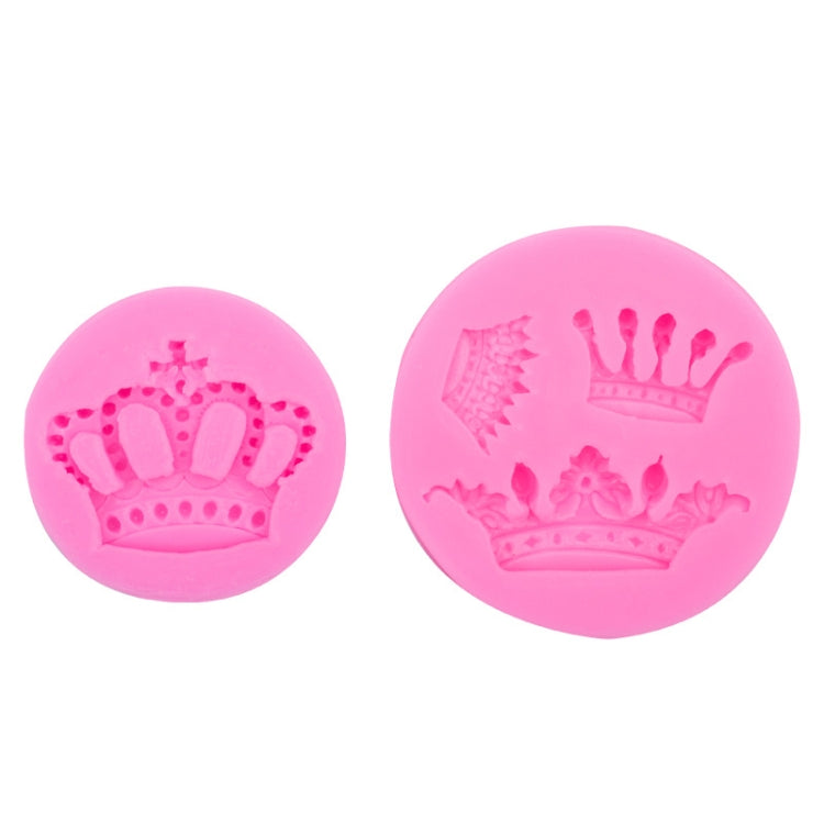 Crown Shape Cake Decorating Mold DIY Chocolate Fondant Silicone Mold Clay Tools