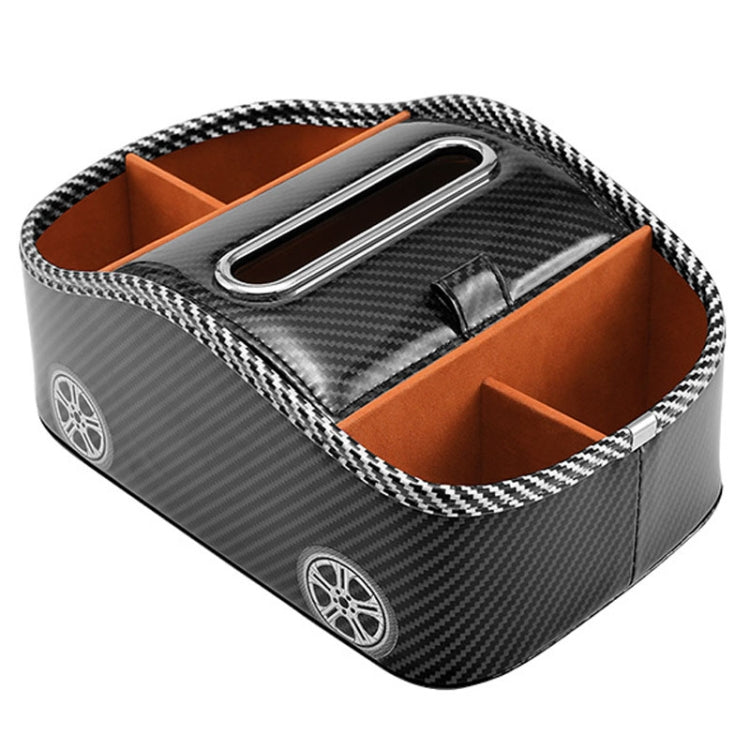Cat Supplies Leather Storage Box Car Split Paper Tissue Box